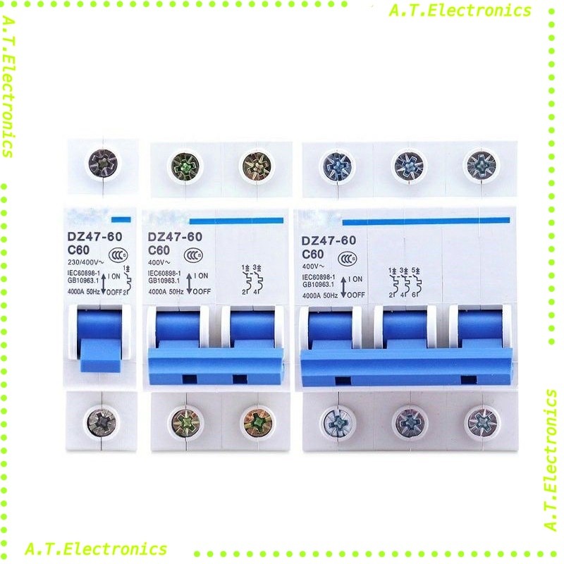ถูกสุด! ลูกเซอร์กิต เบรคเกอร์ ลูกย่อย Circuit Breaker  1P 2P 3Pพร้อมส่ง (คละยี่ห้อ)