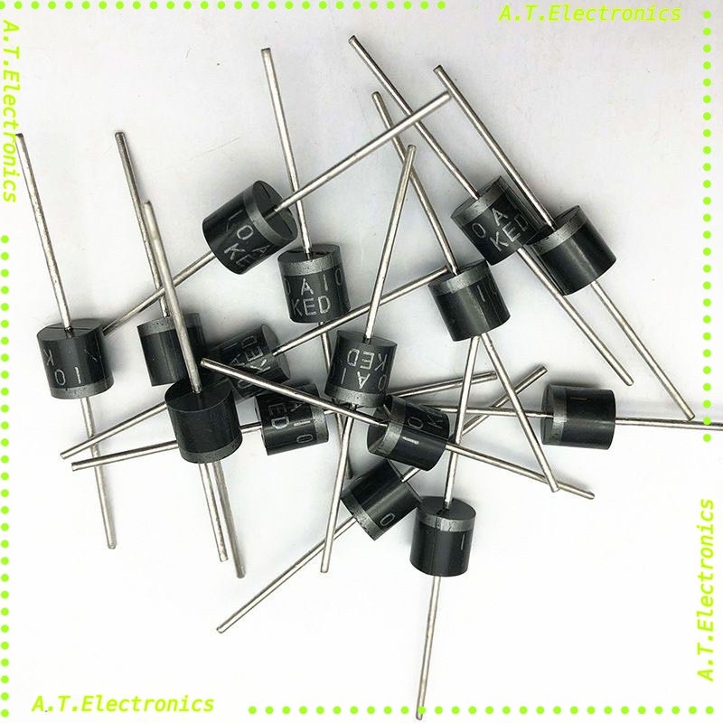 (แพ็ค5ตัว)ไดโอด  diode 10A10 Fast diode 10A 1000Vสินค้าพร้อมส่งในไทยราคา
