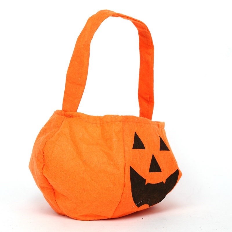 Halloween Pumpkin Bag Handbag Holiday Handbag Candy Bag Thailand พร้อมส่ง G2926