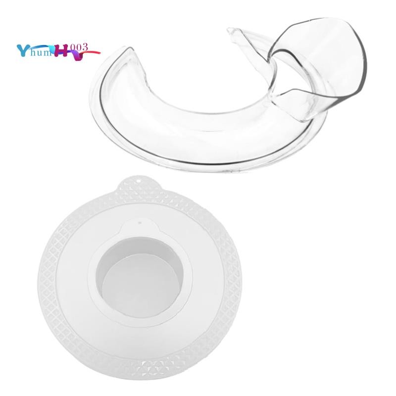 [yhumh003]สําหรับ Kitchenaid 4.5-5 Quart Tilt-Head Stand Mixers, Secure Pour Shield & Mixers Bowl Covers Mixer Splatter Guard Lis