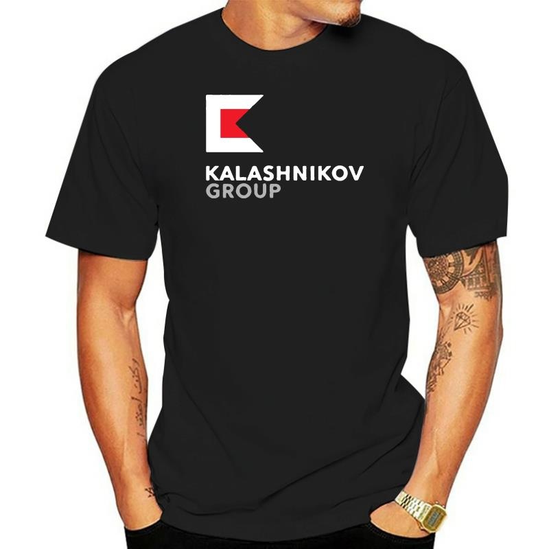 แฟชั่น 3D Kalashnikov Group โลโก้ Sniper Assault Rifle AK74M เสื้อยืดผู้ชาย SML XL 2XL 3XL