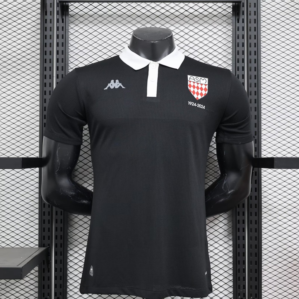 ผู้เล่น: Monaco 120th Anniversary Edition Football Sports Top High Quality Player Edition Jersey