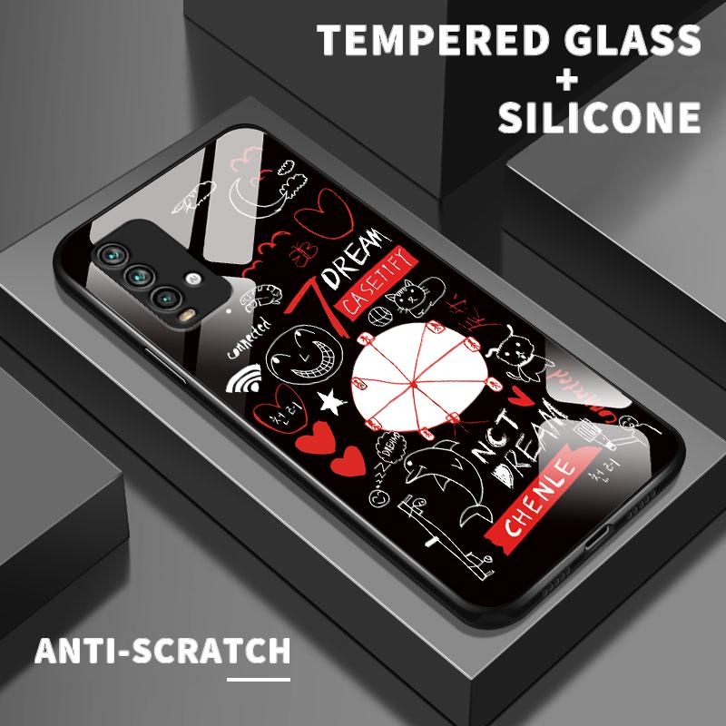 เหมาะสำหรับ Redmi Note 9 4G Pro Max 9S 10 5G Lite 11 8 กรณีโทรศัพท์มือถือป้องกันรอยขีดข่วนหลักฐานเคส