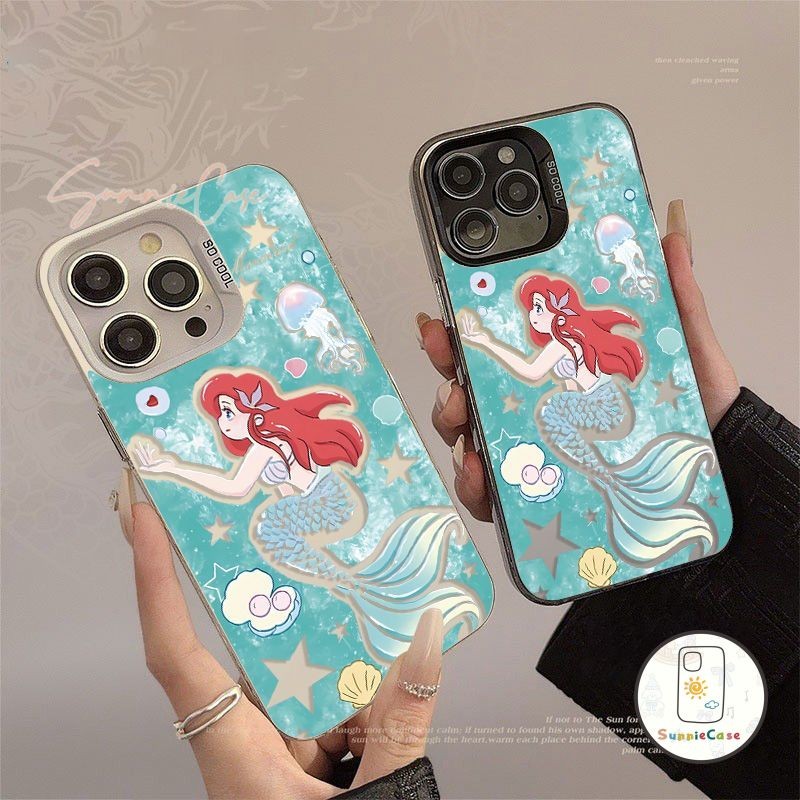 นางเงือก เคส Samsung A55 A05 A03 A34 A04s A13 A54 A05s A30 A03s A53 A24 A02s A11 A23 A12 A14A32 A15เมดูซ่า เปลือกนิ่มเคส