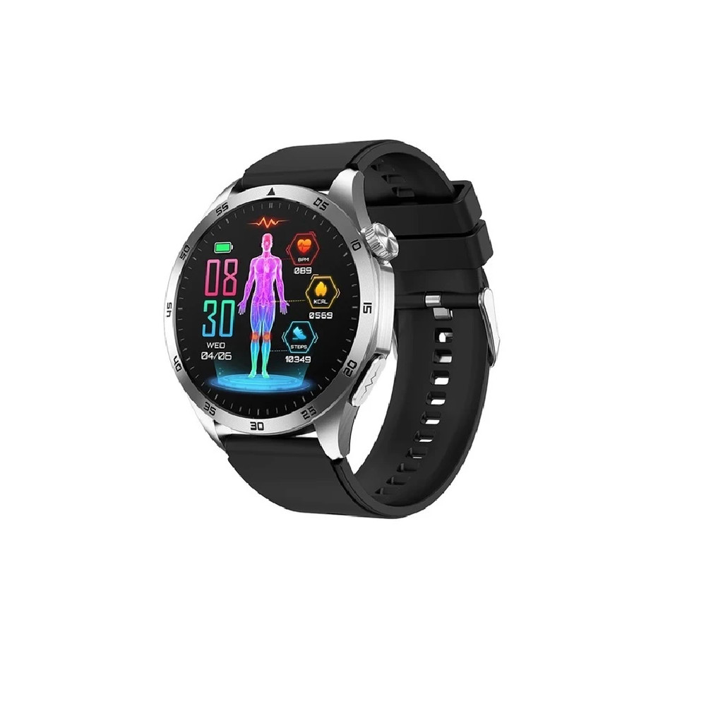 นาฬิกาอัจฉริยะ Kawa E485 วัดน้ำตาลในเลือด ECG วัดองค์ประกอบเลือด วัดมวลร่างกาย วัดอัตราการเต้นหัวใจ 