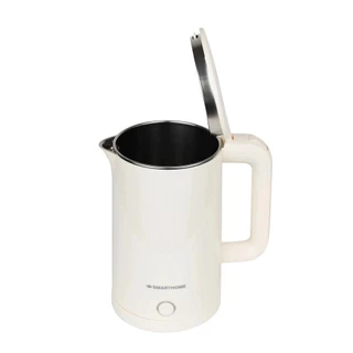 SMARTHOME กาน้ำร้อนสีครีม 1.8 ลิตร รุ่น CA-2024 กำลังไฟ 1500w (รับประกัน 3 ปี) กาชงกาแฟ กาต้มน้ำไฟฟ้า