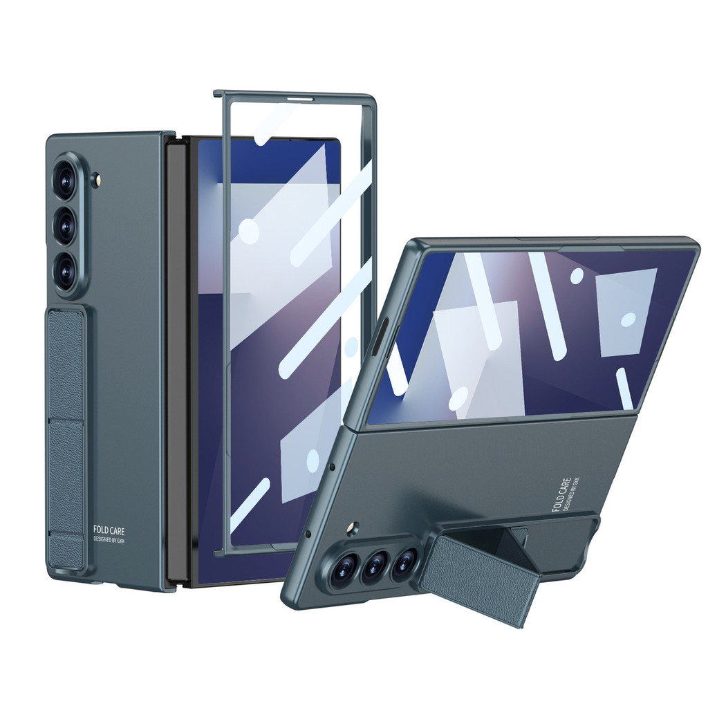สําหรับ Samsung Galaxy Z Fold 7 เคสขายึดแบบพับได้ Fold7 ฝาครอบเมมเบรนเปลือกในตัว เคส Fold7