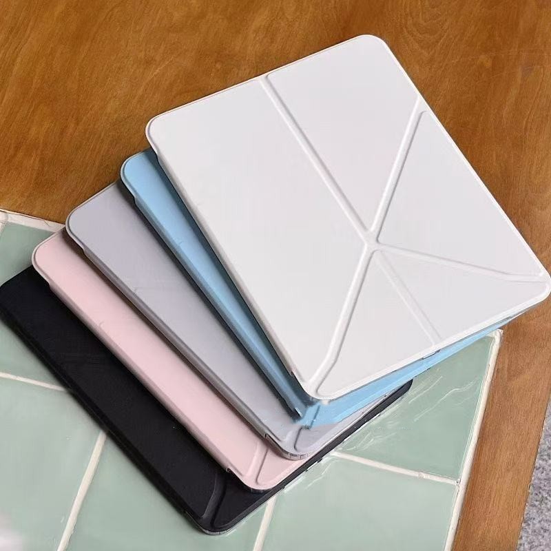 ดีไซน์ใหม่🌟สําหรับ Gen10 10.9นิ้ว Pro11 gen11 a16  นิ้วแม่เหล็ก K พับกรณี สําหรับ iPad 10.2 gen9/8/7