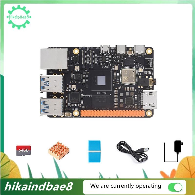 ชุดพื้นฐานบอร์ดพัฒนา RDK X5 4GB สําหรับคอมพิวเตอร์และหุ่นยนต์อัจฉริยะรองรับปลั๊กไฟ UK สูงสุด 10 ท็อป