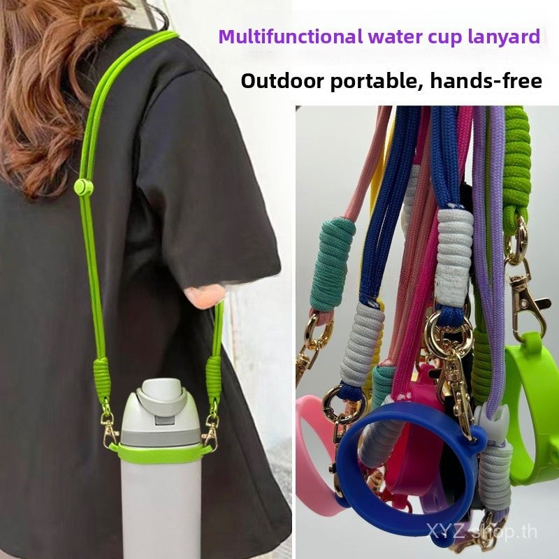 สายคล้องมือข้ามร่างกายปรับได้เหมาะสําหรับเส้นผ่าศูนย์กลาง6-10เซนติเมตรขวดน้ํา