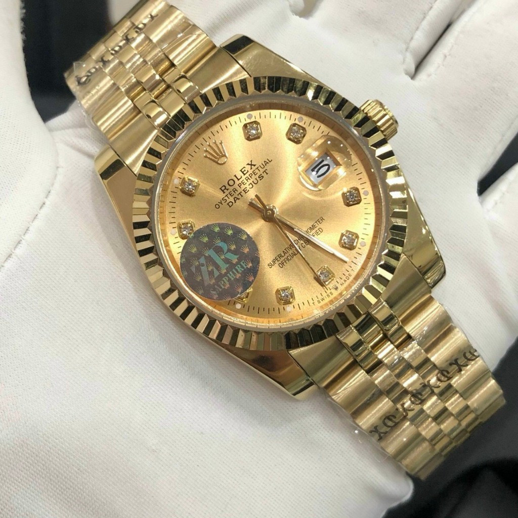 D6VT 36นาฬิกาผู้ชายDial มิลลิเมตรรางสีเหลืองAAARolexsนาฬิกา 2025 ปีR022óSapphire_gio