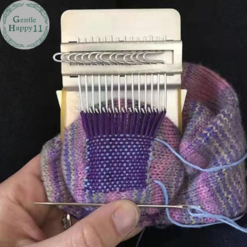 GentleHappy DIY loom ถักสร้างสรรค์ทอมือไม้ความเร็วขนาดเล็ก TH