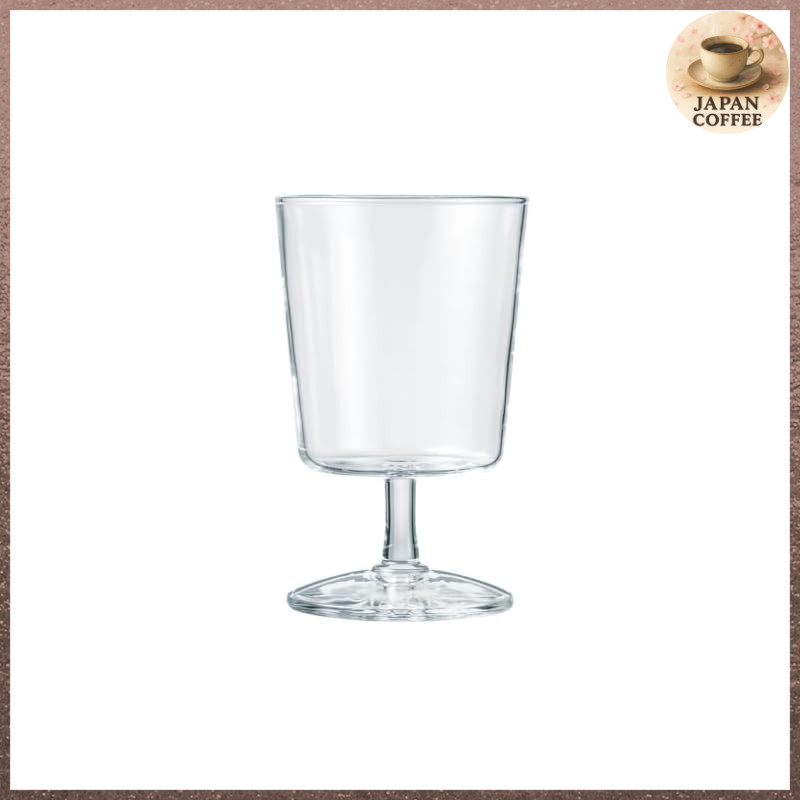 HARIO Glass Goblet, full capacity 300ml, transparent, glass, goblet, tableware, simple, home cafe, c