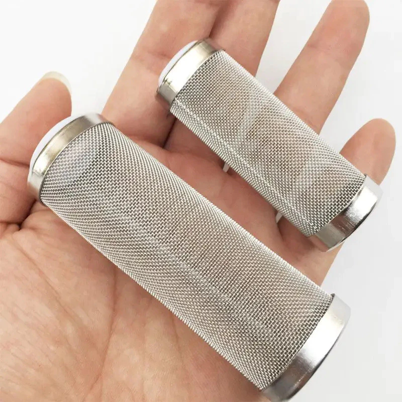 ตู้ปลากรองเหล็ก Aquarium FILTER Guard กุ้งอุปกรณ์เสริมปลาเหล็กสุทธิถังอุปกรณ์เสริม Aquarium 1PC สแตนเลสกรอง S/L ขนาด Aquarium อุปกรณ์เสริม Inflow Inlet