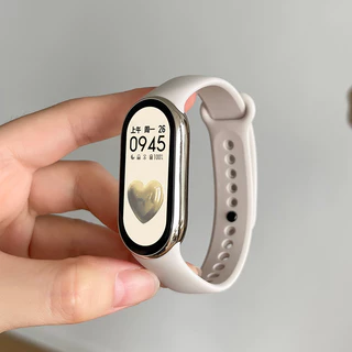กรณีซิลิโคนอ่อนร่องสำหรับ for Xiaomi Mi Band 10 9 8 อุปกรณ์ปกป้องหน้าจอยางสำหรับ for Smartwatch Mi Band 10 9 8