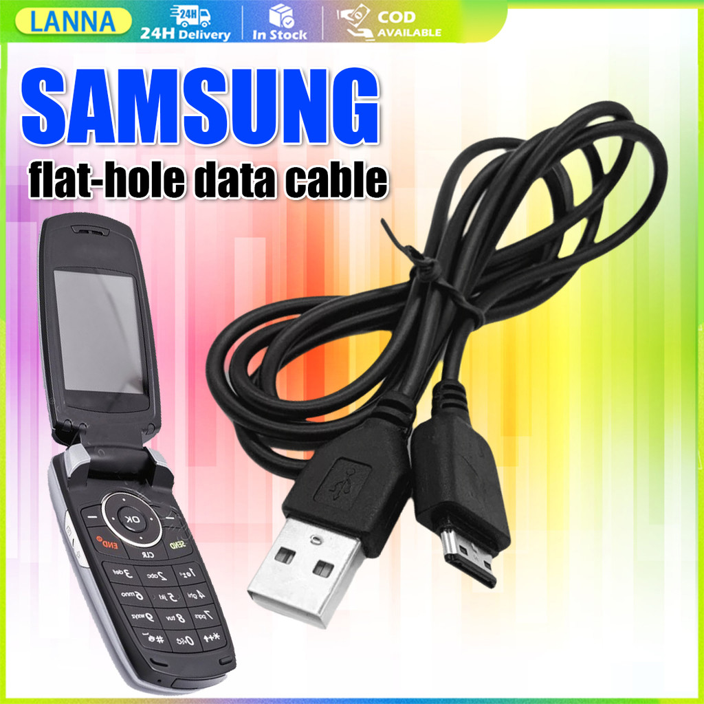 ร้านอยู่ที่ไทย สายชาร์จ USBมือถือSamsung สำหรับรุ่นGT-1200RME1202I S3600C SCH-B309 ความยาวสาย1M