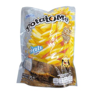 ซีลีโกะ โปเตโต้มีขนมมันฝรั่งรสเกลือ 75กรัม Seleco PotatoMe P…
