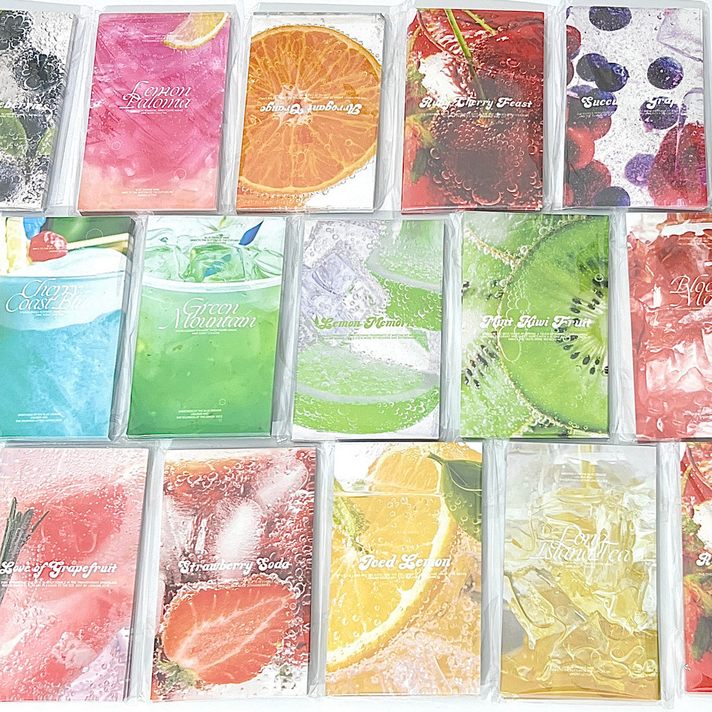 [Koo Ka]♥ฤดูร้อนผลไม้ฟองน้ําน้ําแข็งใสปิดผนึกสติกเกอร์บรรจุออกการ์ดสติกเกอร์ตกแต่งคู่มือสติกเกอร์สด อิน สไตล์ - รูปที่ 3