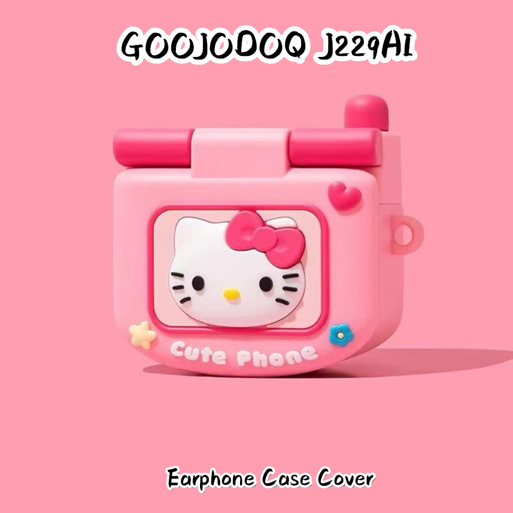 สวยงามสําหรับ GOOJODOQ J229AI กรณีหูฟังแฟชั่นการ์ตูนปลอกซิลิโคนอ่อนนุ่ม NO.2