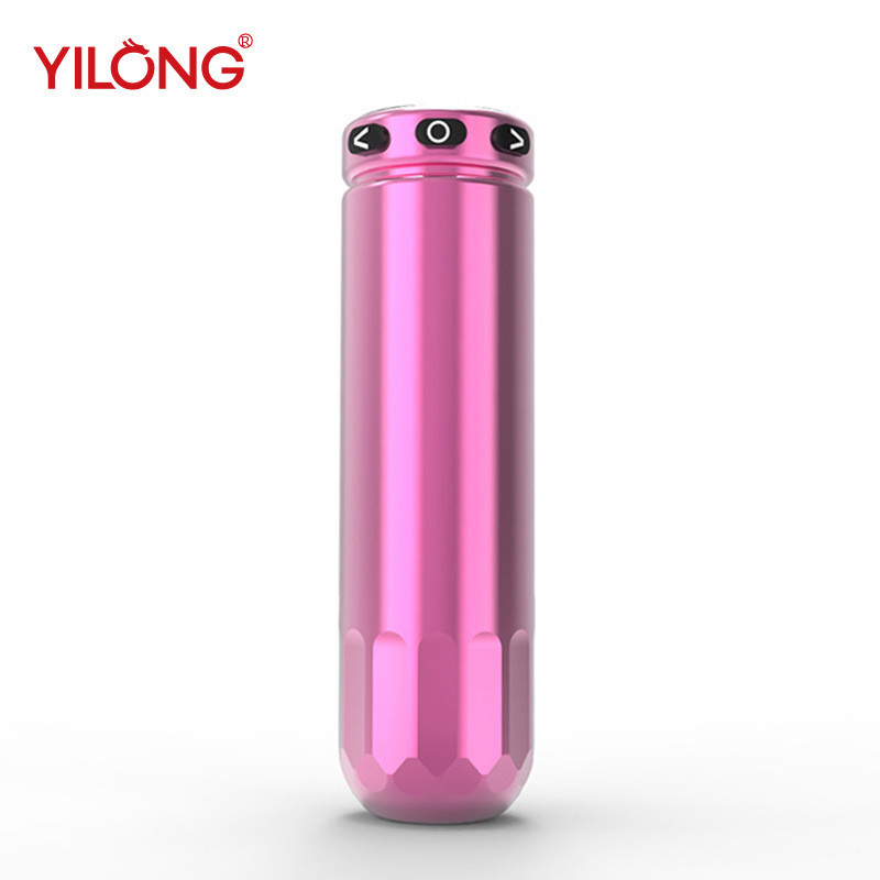 YILONG F5 ปากกาสักไร้สายไร้แปรงถ่าน - เครื่องไลเนอร์แบบชาร์จไฟได้และ Shader All-in-One, อุปกรณ์สักมื