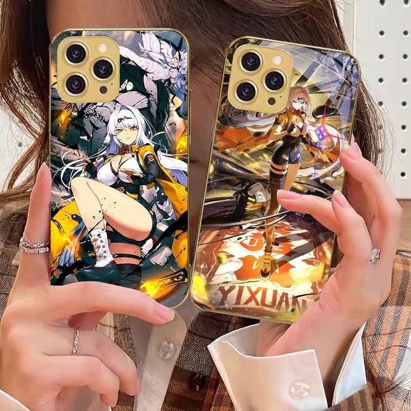 Zenless Zone Zero (4) สําหรับ IPhone 16 Pro Max 15 P ro 14 13 Plus 12 Mini 11Pro Max XS Max XR ชุบทอ