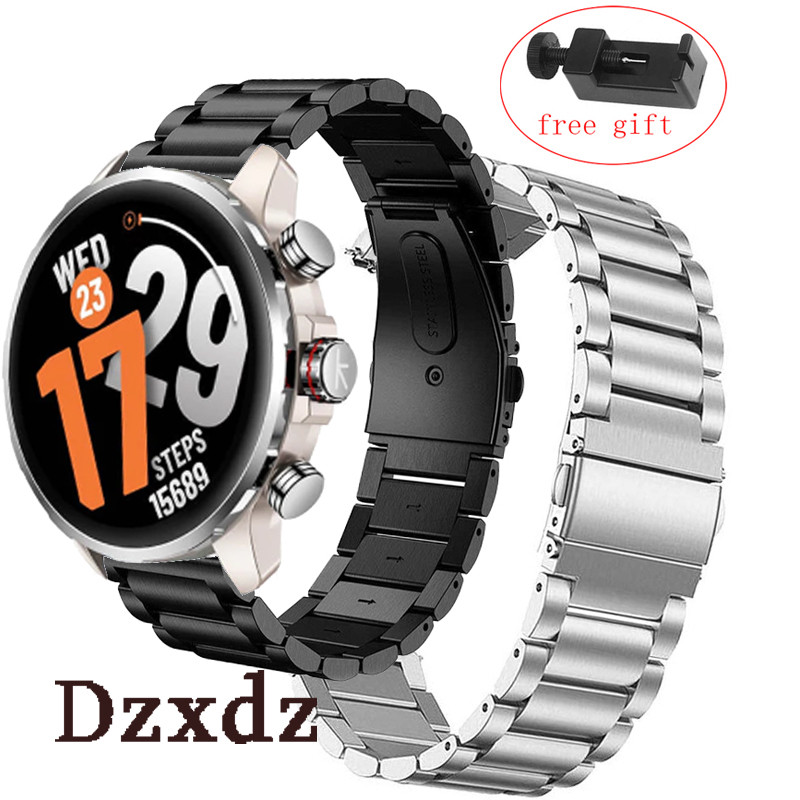 ฟิล์ม สาย Kieslect Kr3 สายโลหะสแตนเลสสําหรับ Kieslect Kr 2 PRO สมาร์ทนาฬิกาสายรัดข้อมือสร้อยข้อมืออุ