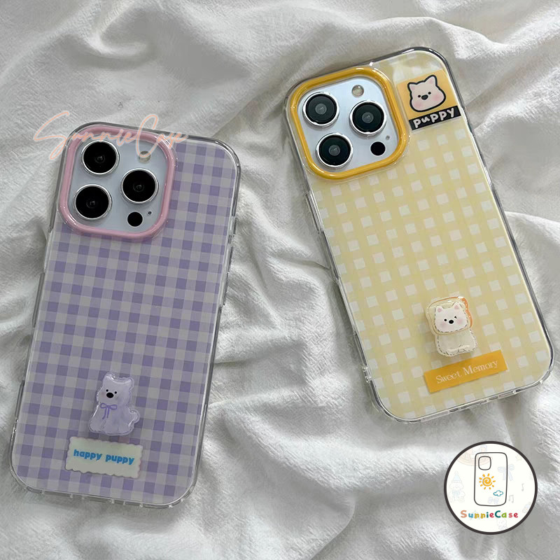 IMD เคสไอโฟน 12 สำหรับ IPhone 16 15 11 13 12 14 Pro Max XS XR X Max 7 15 8 11 13 Plus น่ารัก แฟชั่นย้อนยุค กันกระแทก เคส - รูปที่ 6