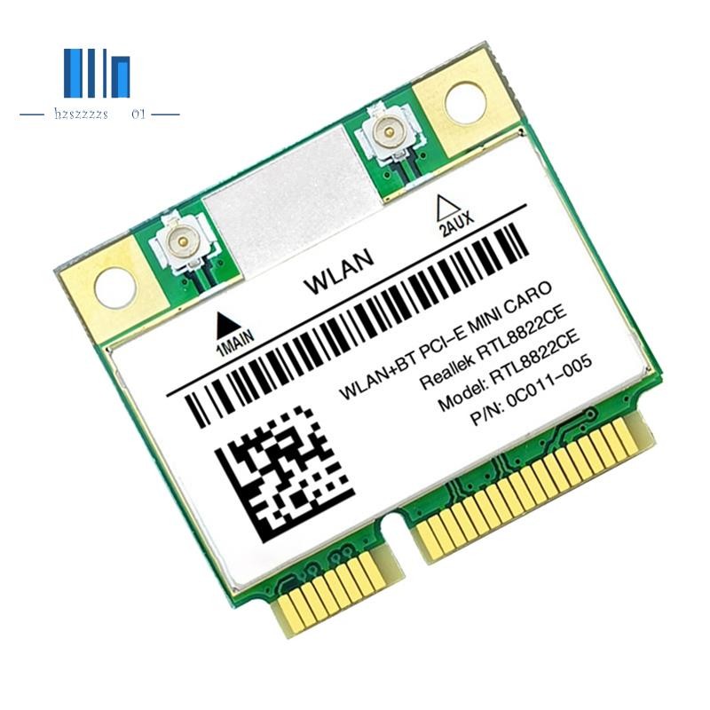 1 ชิ้น RTL8822CE WiFi Card 1200Mbps WiFi Card Mini PCIe 5.0 รองรับแล็ปท็อป/PC 10/11