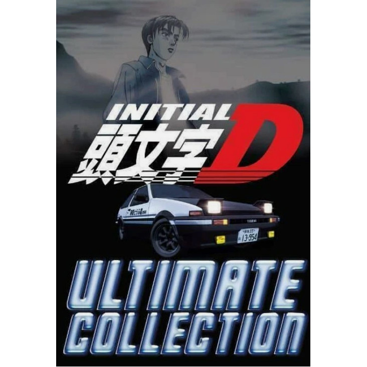 DVD Initial D Ultimate Collection Stage 1-6+Battle+Extra+Movies คําบรรยายภาษาอังกฤษ
