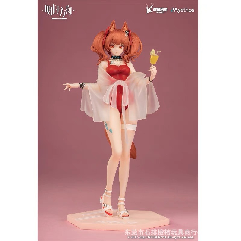 Arknights Shining & Angelina Summer Swimwear Anime Girl Figure Wholesale