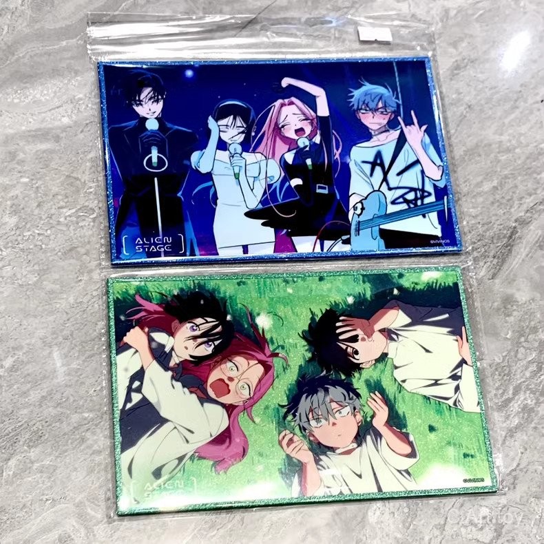 【พร้อมส่ง】alien stage การ์ด ตุ๊กตา plush doll photocard cosplay sua alien stage gaf ivan luka blind 