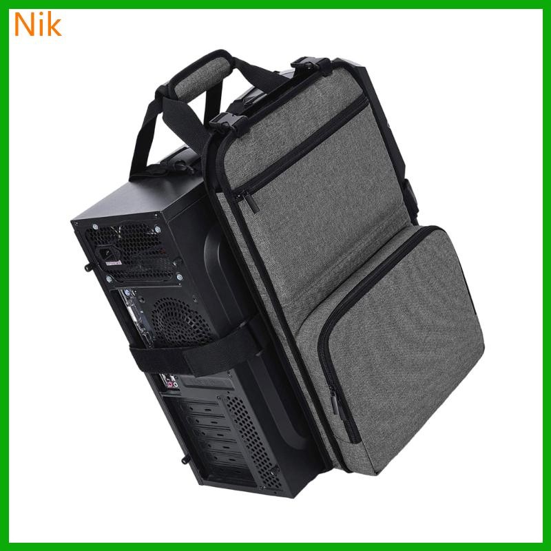 บ.นน.ค.ร.ศ. PC Carrying Case Desktop Computer Tower Travel Bag for Gaming Equipment Keypad