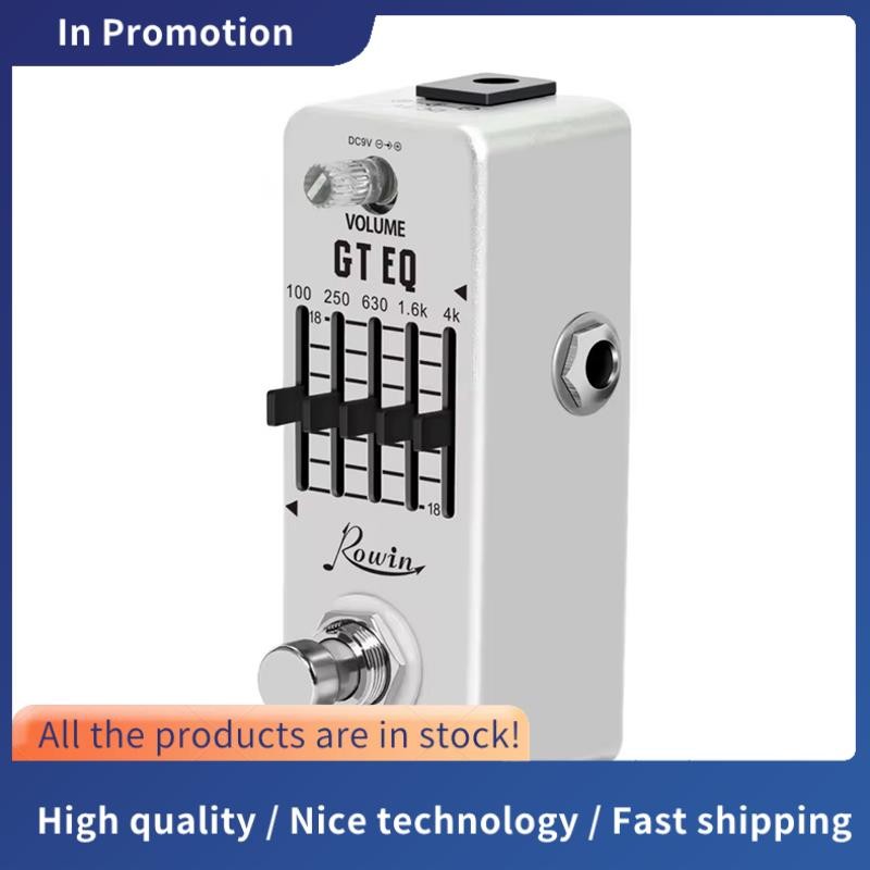กีตาร์ Equalizer Pedal กีตาร์ 5-Band Parametric EQ