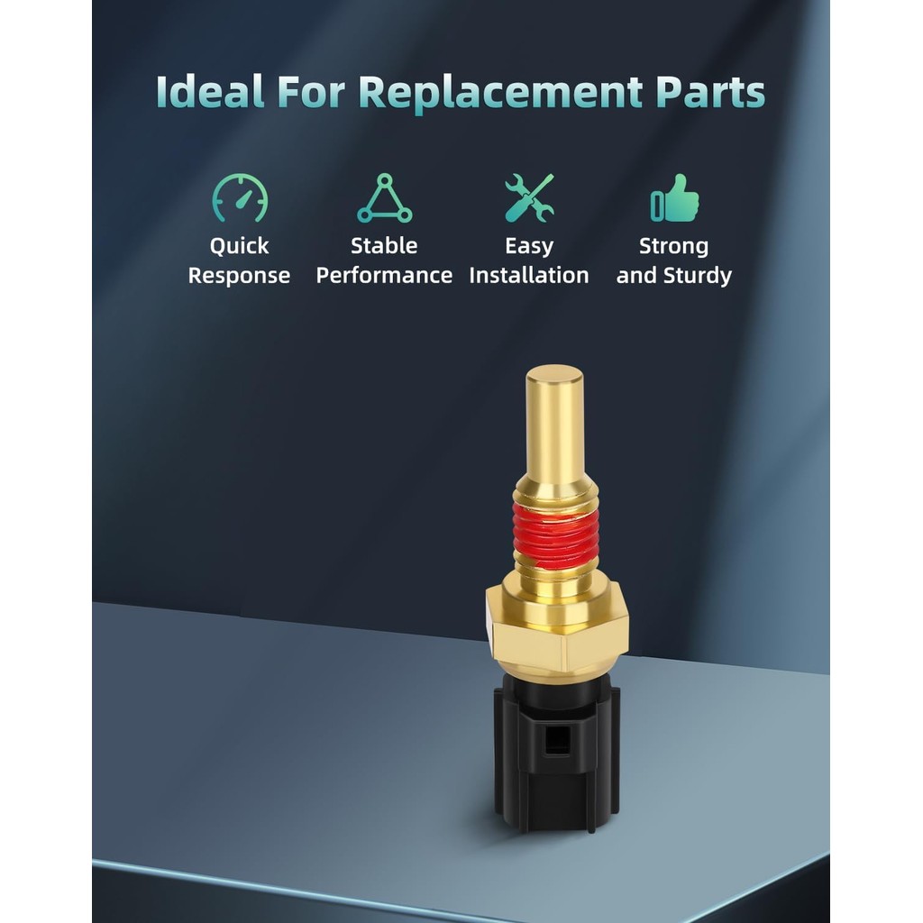 เซ็นเซอร์อุณหภูมิฝาสูบเครื่องยนต์ SCITOO - Fit สําหรับ 2000-2004 Ford F-150, F-450 Super Duty, F-550