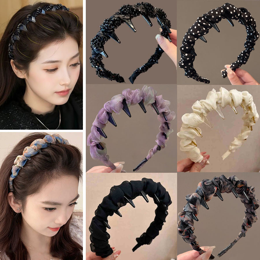 ผ้ากอซคาดศีรษะสไตล์ฝรั่งเศสร่วมสมัย มีความสวยงามและอารมณ์ธรรมชาติ