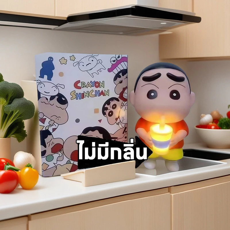 ไฟกลางคืน Shin-chan ชินจัง 33cm ของตกแต่งโต๊ะ ของขวัญวันเกิด thumbnail 6