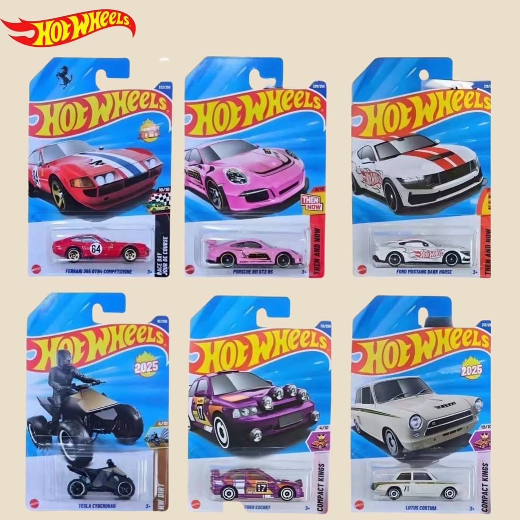 Hot Wheels BMW Ford GT Mazda RX-7 1:64 รถของเล่นDiecast 2025H 25L Batch C4982 สะสม
