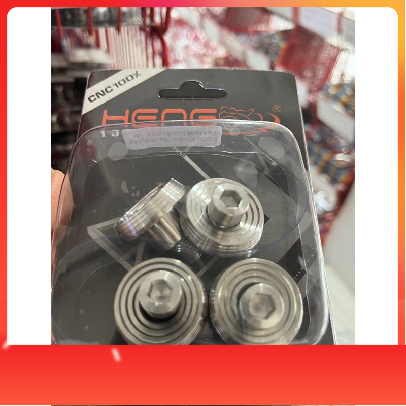บูทพักเท้าหน้าเวฟ125(wave125) CNC-C1 น็อตพักเท้าหน้า