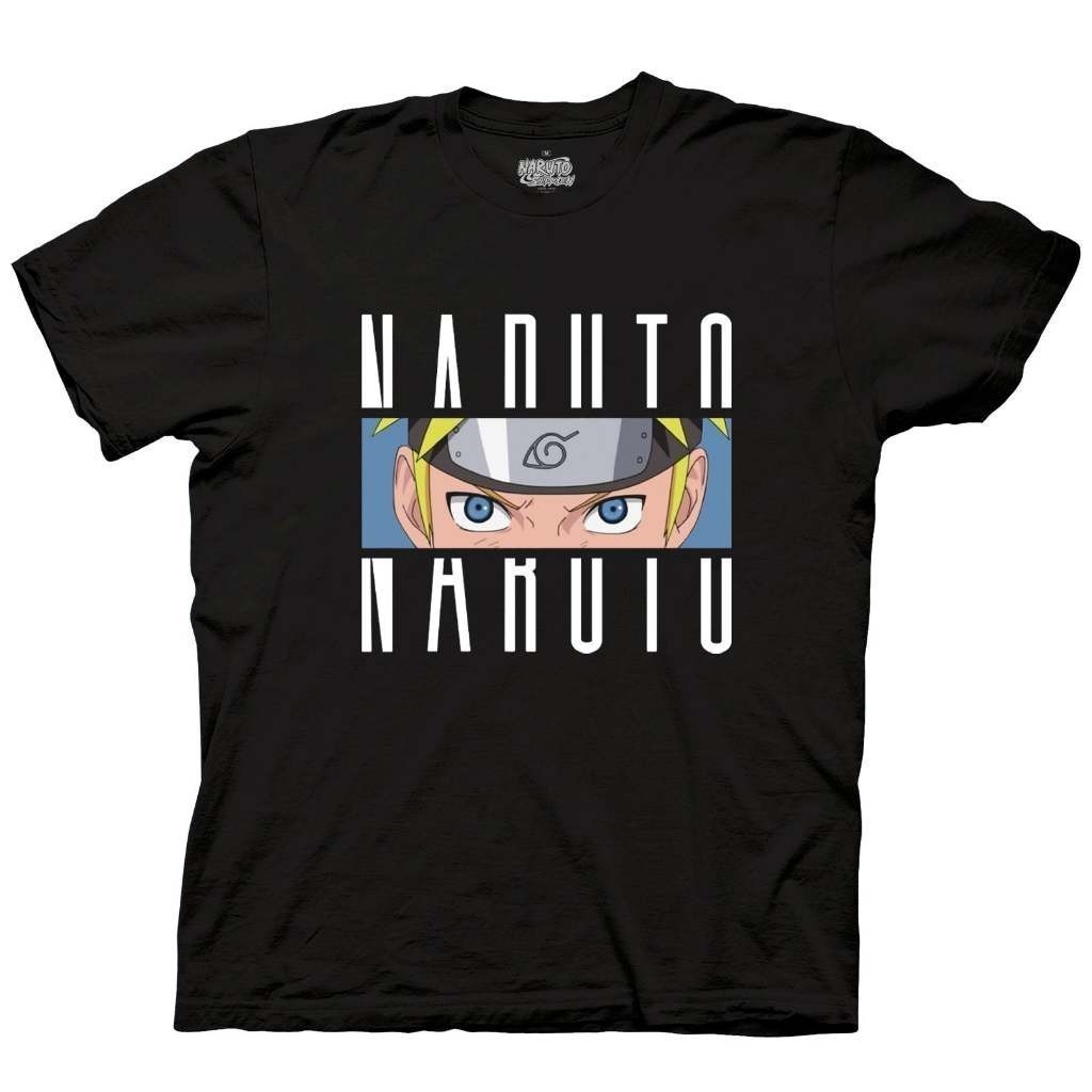 เสื้อยืดผู้ใหญ่ Naruto Shippuden - Naruto Eyes - Crunchyroll Exclusive!