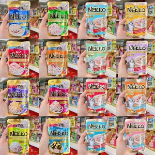 Nekko อาหารเปียกแมว ทุกช่วงวัย ยกลัง ( 4 โหล 48 ซอง)