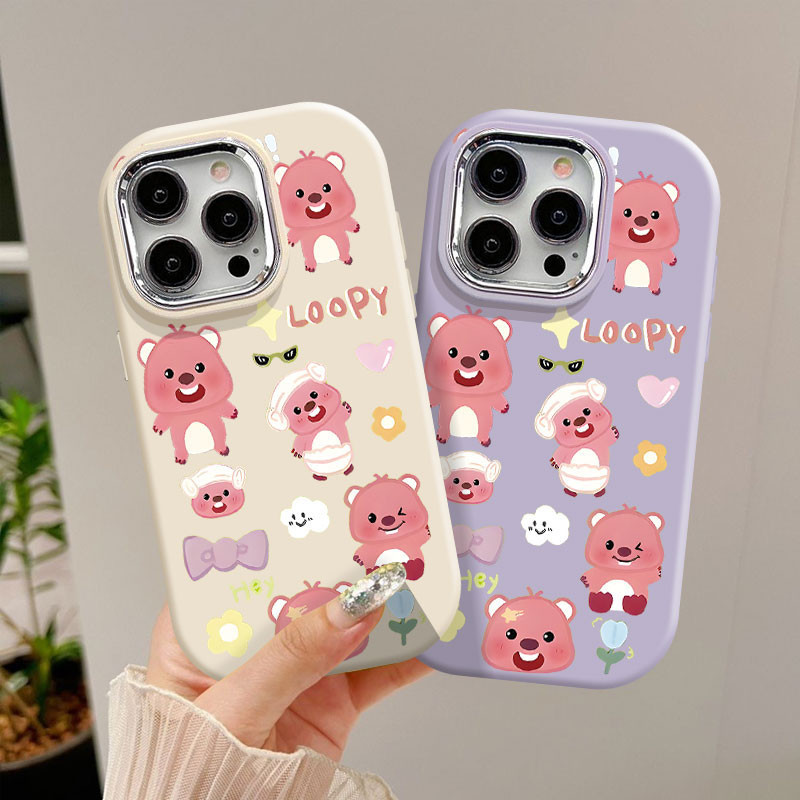 อาบน้ํา beaver loopy สําหรับ Realme 11 11X C67 12X 13 5 5S 5i 6i C3 C25 C25S C65 Narzo 60X 70X 20 30