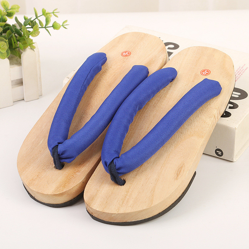 Clogs รองเท้าแตะสไตล์ญี่ปุ่น สำหรับผู้ชายและผู้หญิง หนา ทนทาน ต้านการเลื่อนลื่น ในดีไซน์ส้นสูงsummer