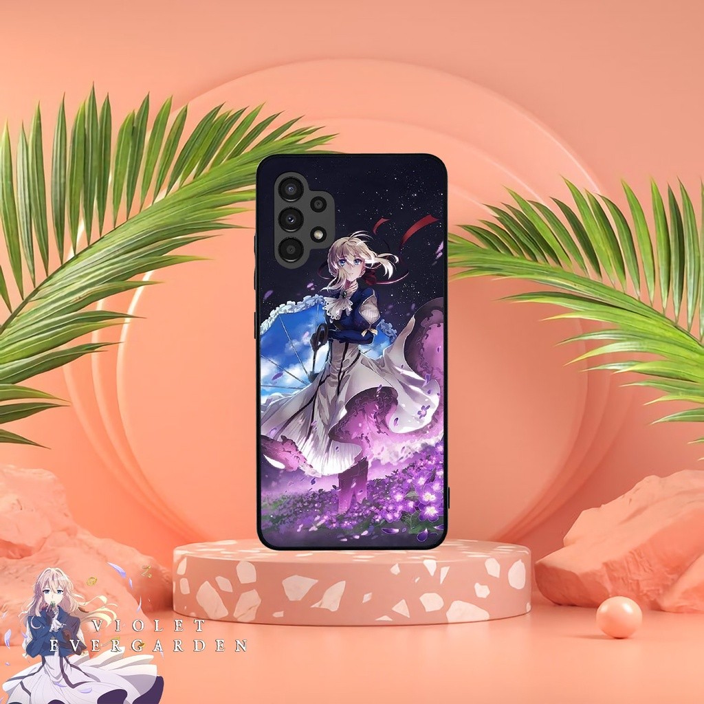 [SM86] เคสแบบกําหนดเอง Glossy ALL TYPE Samsung A13 ANIME VIOLET EVERGARDEN