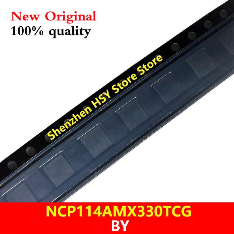 (10ชิ้น) ใหม่ 100% โดย NCP114AMX330TCG UDFN-4