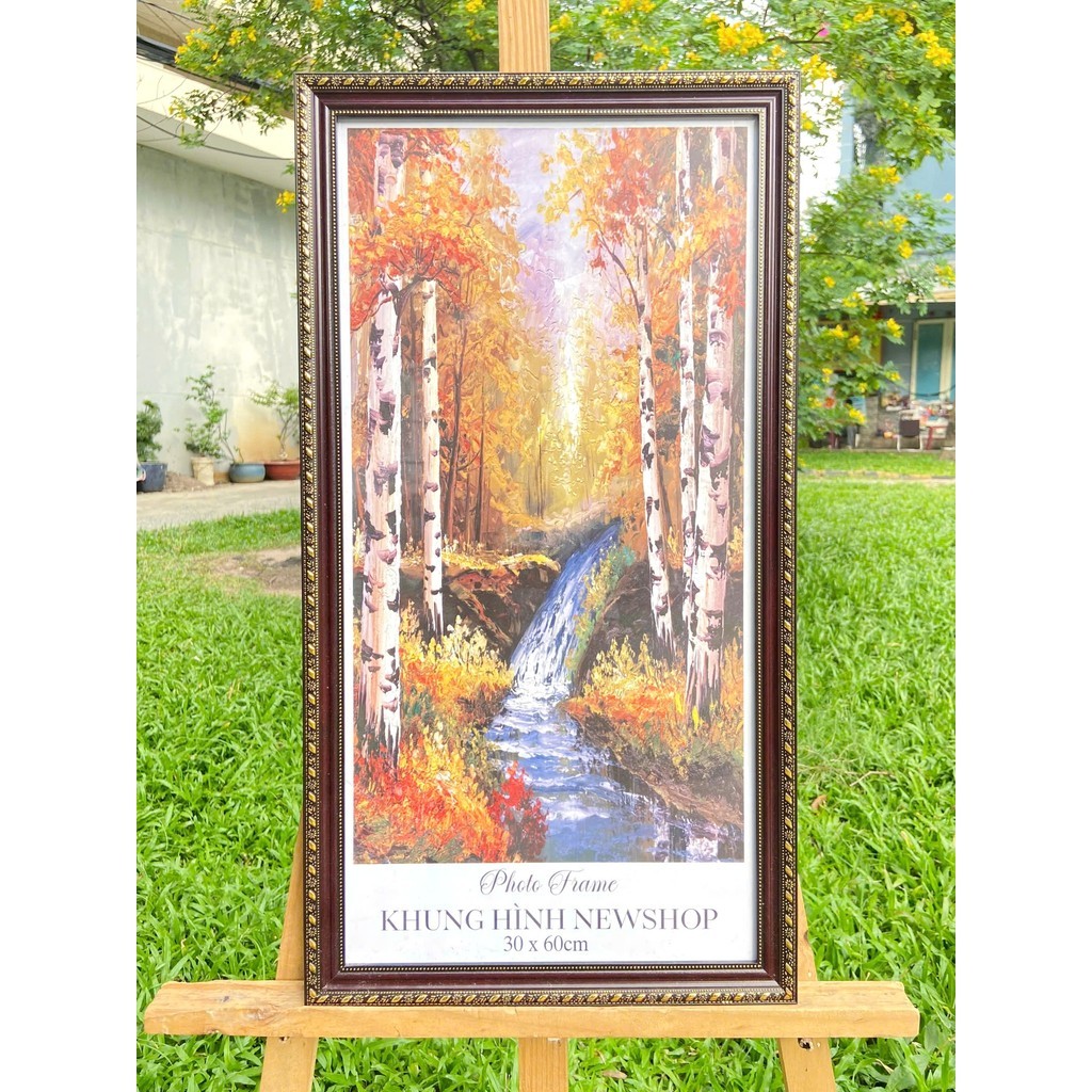 กรอบรูป - กรอบใบรับรอง 30x60 ซม. - กรอบคอมโพสิต, ติดผนังพื้นผิวไมก้าสําหรับโต๊ะทํางาน NEWSHOP