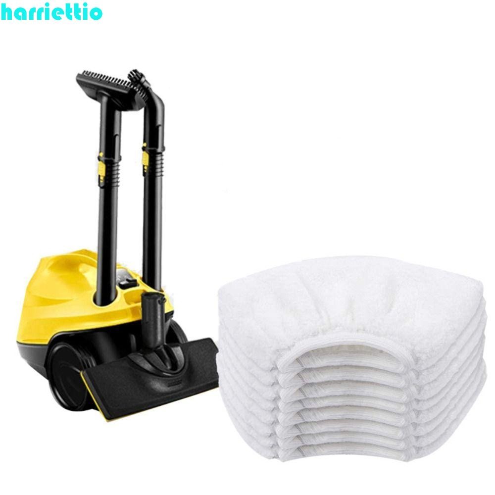 HARRIETTIO ผ้าทําความสะอาดไมโครไฟเบอร์แบบนุ่มทนทานสําหรับ Karcher Replacement Steam Cleaner อุปกรณ์เ