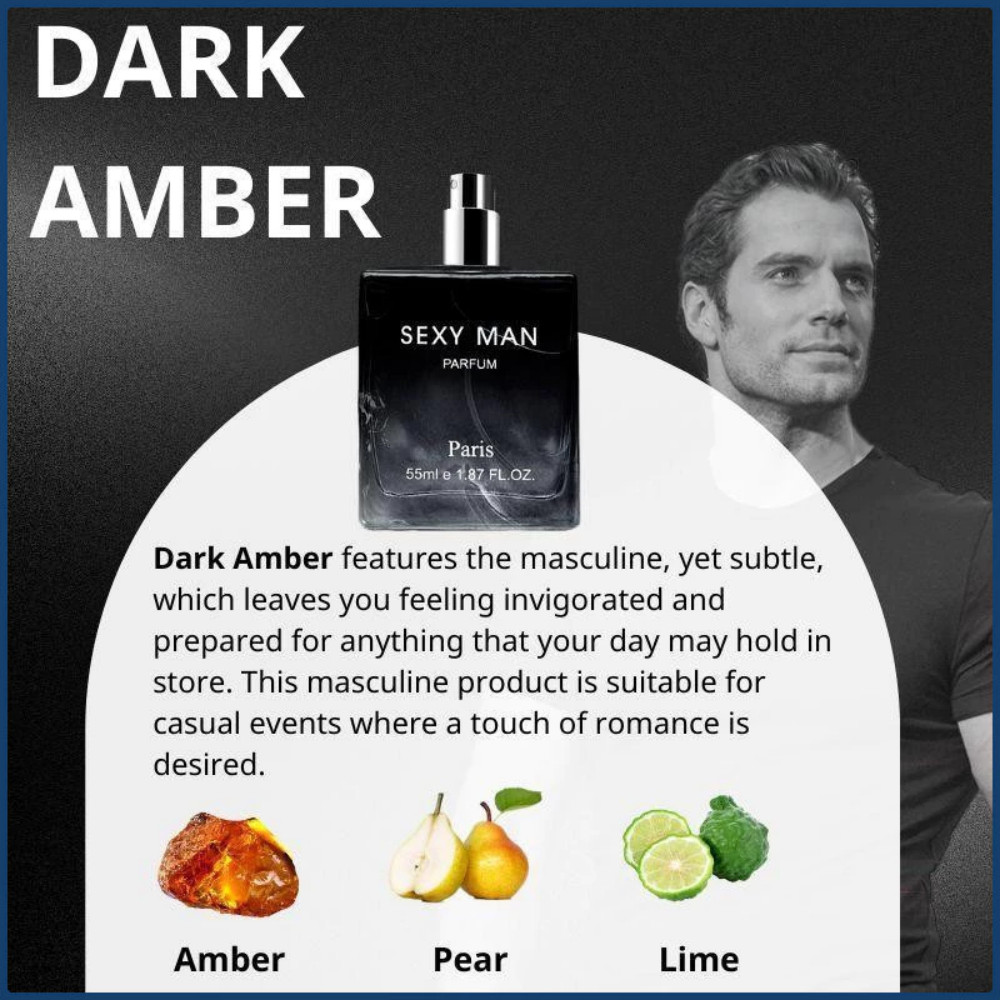 น้ำหอมผู้ชายสำหรับสปอร์ต SEXY MAN 55 ML กลิ่นหอมติดทน ให้ลุคผู้ชายที่เหมือนอาบน้ำวันละหลายๆรอบ - รูปที่ 4