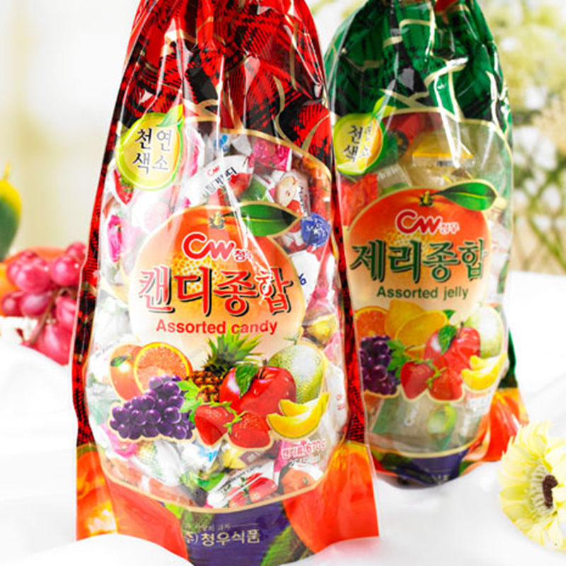 South Korea Imported CW Qingyou Qingyou Comprehensive Multi-flavor Fruit Soft Candy Hard Candy Large