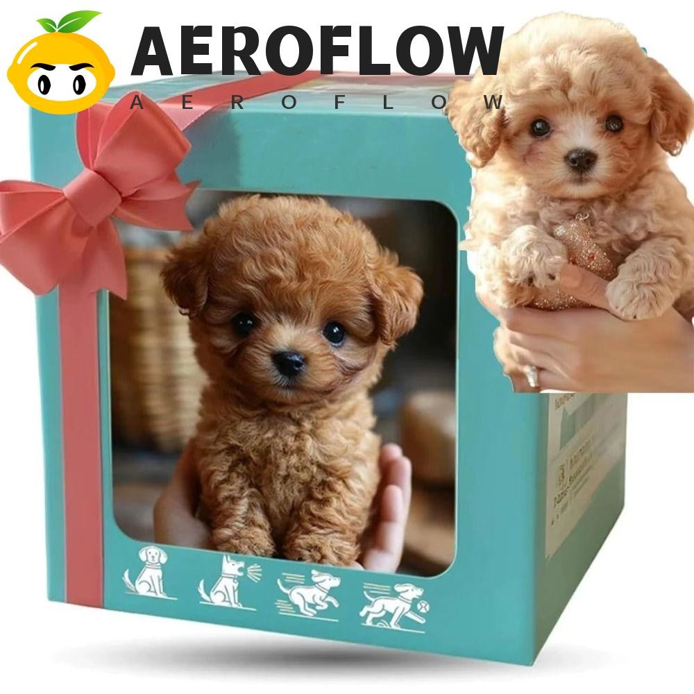 AEROFLOW ลูกสุนัขหุ่นยนต์สมจริง,ตุ๊กตาสัตว์จําลองตุ๊กตาหุ่นยนต์สุนัข,ของขวัญวันเกิดหางกระดิกตุ๊กตานุ่ม Interactive เดินของเล่นสุนัขของเล่นเด็ก
