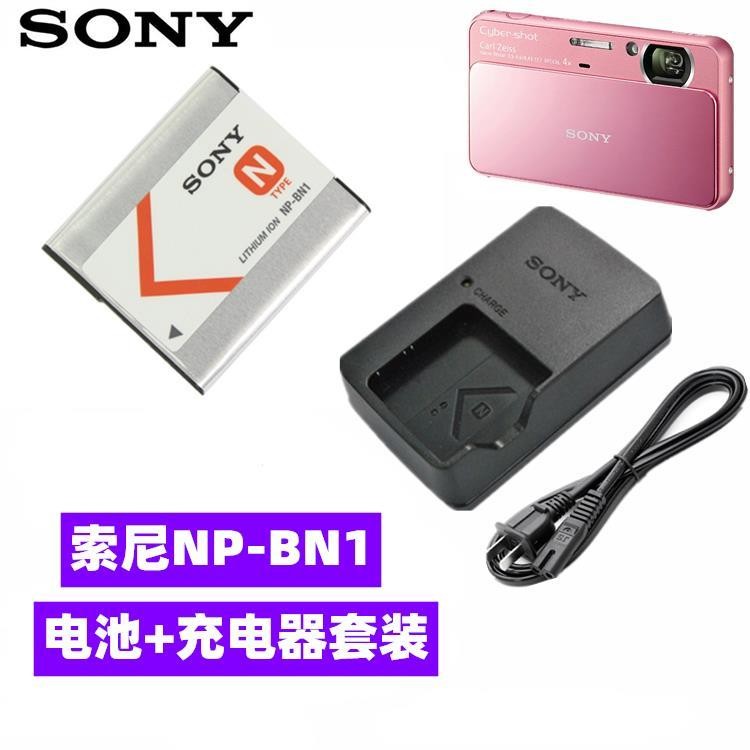 เหมาะสําหรับ Sony W730 TX70 TX10 TX20 WX150 WX100 การ์ดเครื่องชาร์จกล้อง + แบตเตอรี่ NP-BN1 อุปกรณ์เ